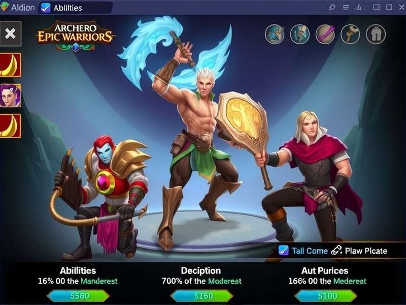 Archero Realm Epic Warriors Abilities